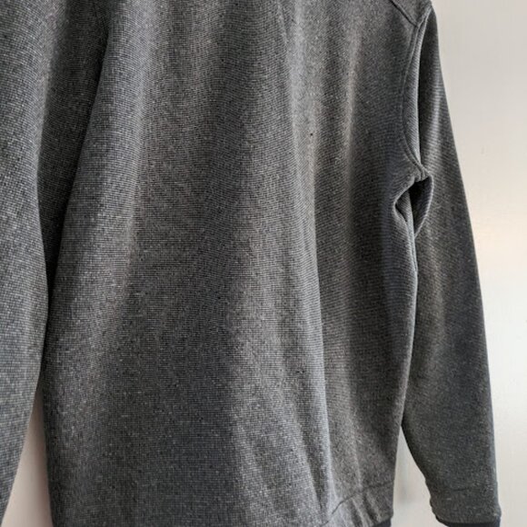 Under Armour Dark Gray and Black Quarter Zip Sweatshirt Size M - Picture 3 of 9